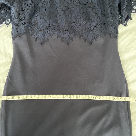 Lauren by Ralph Lauren Galinda Lace-Bodice Sheath Dress - Picture 14 of 15